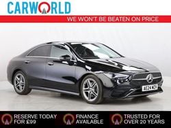 Black Used 2024 Mercedes CLA200 Executive Coupe | £25,980 (Good price)