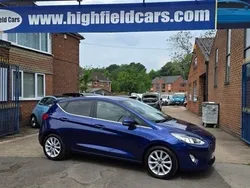Blue Used 2017 Ford Fiesta Titanium Hatchback | £7,490 (Fair price)