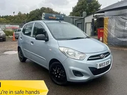 Silver Used 2013 Hyundai i10 Classic Hatchback | £2,490 (Good price)
