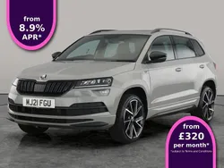 Grey Used 2021 Skoda Karoq SportLine SUV | £21,977 (Fair price)
