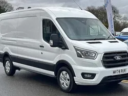 Frozen white (solid colour) Used 2024 Ford Transit Limited Van | £34,000 (Expensive)