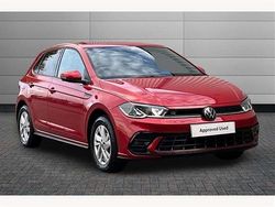 Red Used 2023 VW Polo R-line Hatchback | £17,890 (Fair price)