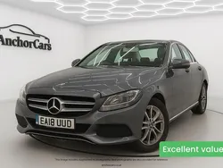 Grey Used 2018 Mercedes C350e Premium Sedan | £13,295 (Fair price)