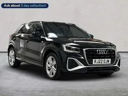 Black Used 2022 Audi Q2 S-Line SUV | £23,175 (Fair price)