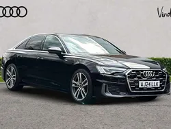 Black Used 2024 Audi A6 S-Line Sedan | £31,200 (Good price)
