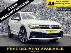 White Used 2020 VW Tiguan R-line SUV | £21,995 (Good price)