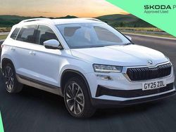 Moon white metallic New 2025 Skoda Karoq SE L SUV | £33,179 (Expensive)