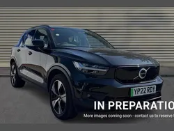 Black Used 2022 Volvo XC40 Plus SUV | £24,480 (Good price)