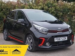 Black Used 2017 Kia Picanto GT-Line Hatchback | £6,990 (Fair price)