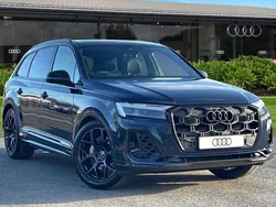 Blue New 2025 Audi Q7 Black Edition SUV | £67,495 (Super price)