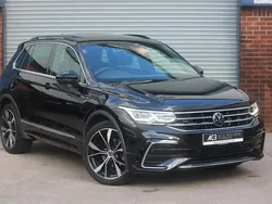 Black Used 2022 VW Tiguan R-line SUV | £27,990 (Fair price)