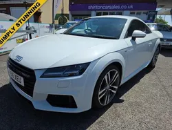 White Used 2016 Audi TT S-Line Coupe | £12,390 (Fair price)
