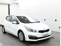 White Used 2016 Kia Ceed Hatchback | £4,149 (Good price)
