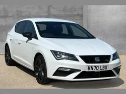 White Used 2020 Seat Leon Black Edition Hatchback | £14,490 (Fair price)