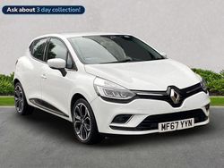 White Used 2017 Renault Clio IV Dynamique Hatchback | £8,299 (Fair price)