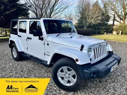 White Used 2013 Jeep Wrangler Sahara SUV | £18,795 (Fair price)