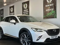 White Used 2017 Mazda CX-3 Inclusive SUV | £6,990 (Fair price)