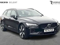 Black Used 2024 Volvo V60 Plus Estate | £40,995 (Expensive)