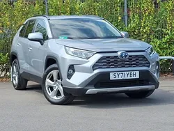 Silver Used 2021 Toyota RAV4 Hybrid Design SUV | £25,998 (Good price)
