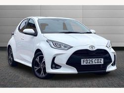 White New 2025 Toyota Yaris Hybrid Design Hatchback | £22,295 (Expensive)