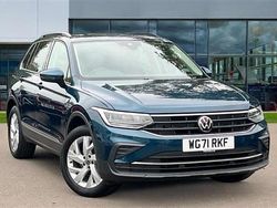 Blue Used 2022 VW Tiguan Life SUV | £17,030 (Good price)