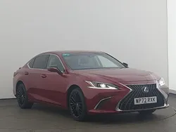 Red Used 2022 Lexus ES300H Sedan | £28,498 (Fair price)