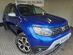 Blue Used 2021 Dacia Duster Prestige SUV | £10,500 (Fair price)