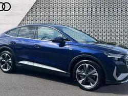 Blue Used 2025 Audi Q4 e-tron S-Line SUV | £35,490 (Super price)