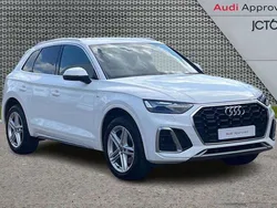 White Used 2023 Audi Q5 S-Line SUV | £30,966 (Good price)