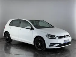 White Used 2020 VW Golf VII Edition Hatchback | £12,550 (Good price)