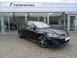 Black Used 2019 VW Golf VII R-line Hatchback | £17,250 (Fair price)