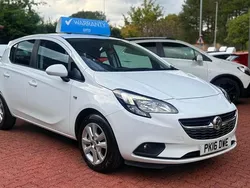 White Used 2016 Vauxhall Corsa Design Edition Hatchback | £6,299 (Fair price)