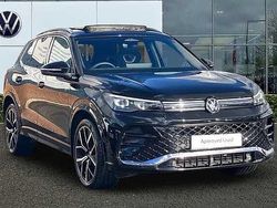 Black Used 2025 VW Tiguan R-line SUV | £36,495 (Expensive)