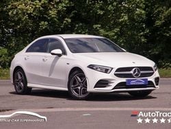 White Used 2021 Mercedes A250 AMG line Sedan | £21,599 (Expensive)