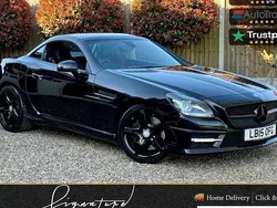 Black Used 2015 Mercedes SLK200 AMG Cabriolet | £10,700 (Super price)