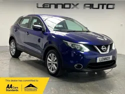 Blue Used 2014 Nissan Qashqai Acenta SUV | £4,490 (Fair price)