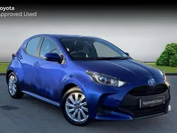 Blue Used 2022 Toyota Yaris Hybrid Hatchback | £14,201 (Super price)