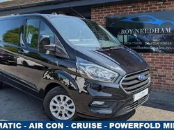 Black Used 2019 Ford Transit Custom Limited Van | £10,990 (Good price)