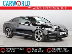 Black Used 2019 Audi A5 Black Edition Coupe | £16,490 (Fair price)
