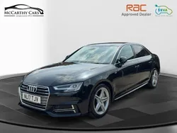 Black Used 2017 Audi A4 S-Line Sedan | £13,995 (Fair price)