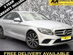 Silver Used 2021 Mercedes C220 SE Sedan | £18,495 (Super price)