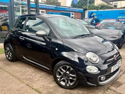 Black Used 2017 Fiat 500 S Hatchback | £5,980 (Fair price)