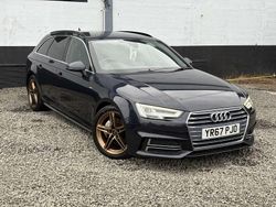 Blue Used 2017 Audi A4 S-Line Estate | £11,795 (Fair price)