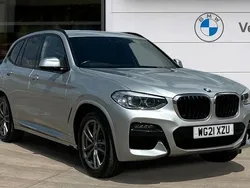 Silver Used 2021 BMW X3 M Sport SUV | £28,995 (Good price)