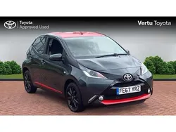 Grey Used 2017 Toyota Aygo x-press Hatchback | £7,465 (Fair price)