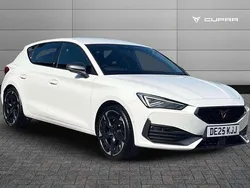 White New 2025 Cupra Leon VZ3 Hatchback | £29,495 (Fair price)