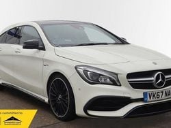 White Used 2017 Mercedes CLA45 AMG Shooting Brake AMG Estate | £20,950
