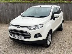 White Used 2017 Ford Ecosport Zetec SUV | £3,999