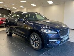 Blue Used 2018 Jaguar F-Pace R-Sport SUV | £10,995 (Fair price)