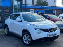 White Used 2013 Nissan Juke Visia SUV | £4,280 (Fair price)
